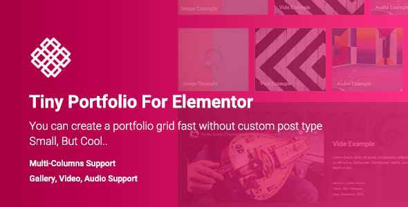 Tiny Portfolio Widget For Elementor v1.0.0