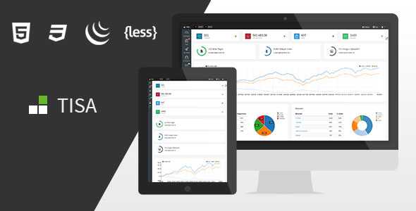 Tisa - Themeforest Premium Admin Template