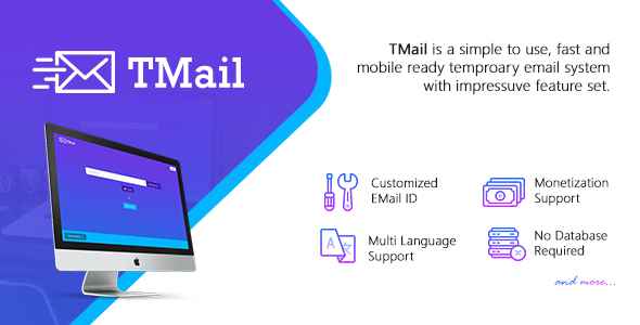 TMail v4.1 - Multi Domain Temporary Email System