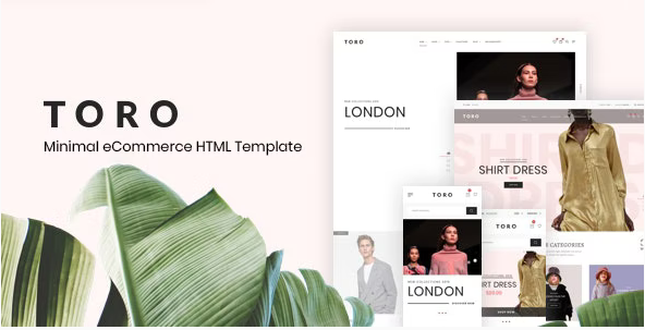 Toro – Minimal eCommerce HTML Template