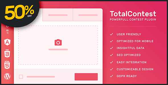 TotalContest Pro v2.0.0 - Responsive Contest Plugin