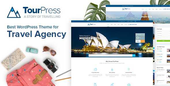 TourPress v1.1.5 - Travel Booking WordPress Theme