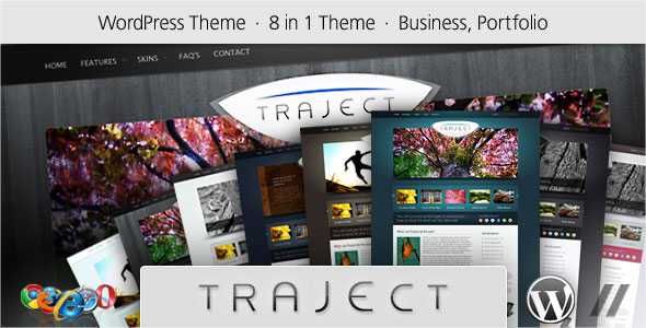 Traject - Portfolio and Business Themeforest WP Theme
