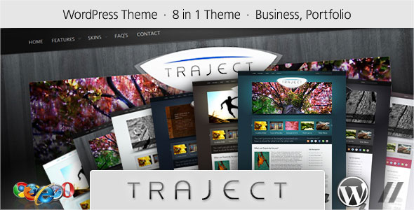 TRAJECT - PORTFOLIO AND BUSINESS THEMEFOREST WP THEME