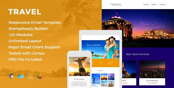 Travel - Responsive Email Template