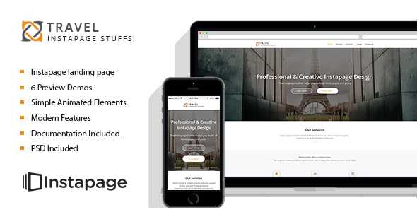 Travel Tour - Instapage Landing Page