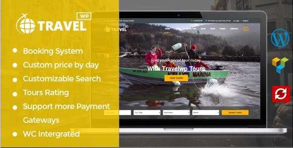 Travel WP v1.6.4 - Tour & Travel WordPress Theme