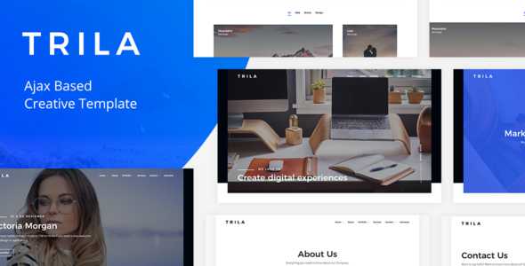 Trila v1.0.2 - Ajax Based Creative Template