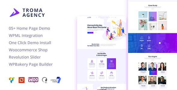 Troma v1.1.3 - Creative Digital Agency WordPress Theme