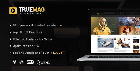 True Mag v3.1 - Wordpress Theme for Video and Magazine