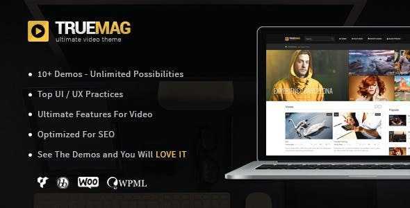 True Mag v4.3.0 - Wordpress Theme for Video and Magazine