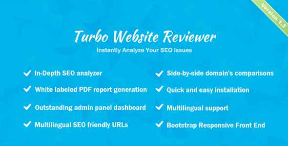 Turbo Website Reviewer v1.2 - In-depth SEO Analysis Tool