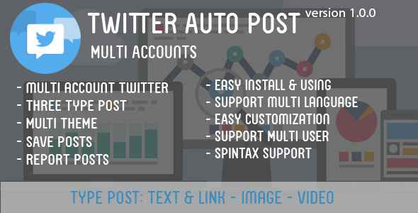Twitter Auto Post Multi Accounts
