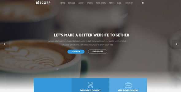 TX BizCorp - ThemeXpert Responsive Onepage Joomla