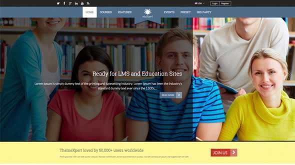 TX EduXpert - ThemeXpert Joomla Education Template