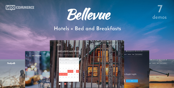 BELLEVUE V1.7 - HOTEL + BED & BREAKFAST BOOKING THEME