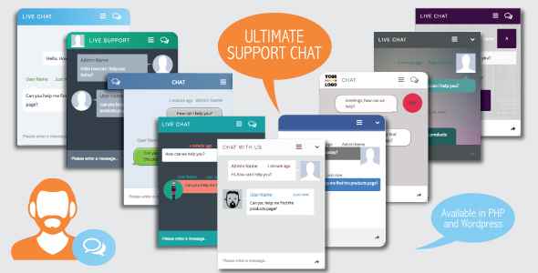 Ultimate Support Chat - PHP Live Chat