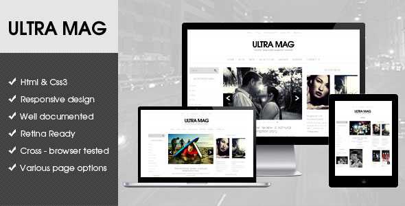 Ultra Mag v2.0 - Themeforest WordPress Theme