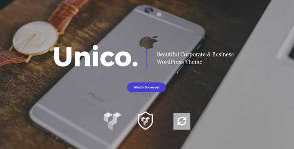 Unico v1.0 - Creative & Business WordPress Theme