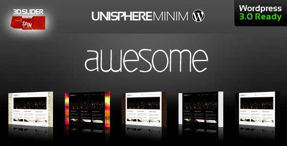 UniSphere Minim Corporate and Portfolio Themeforest WP