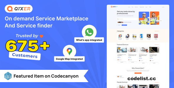Universal Addon Bundle for Qixer v3.2.0 - Handyman Service Marketplace and Home Service Finder