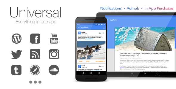 Universal v3.1.0 - Full Multi-Purpose Android App