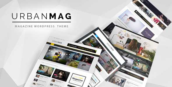 Urban Mag v1.2.1 - News & Magazine WordPress Theme