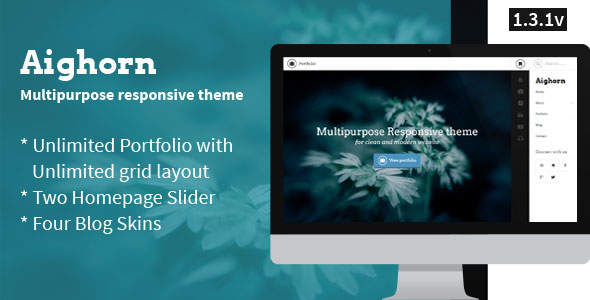 AIGHORN WP V1.3.1 - MULTIPURPOSE RESPONSIVE THEME