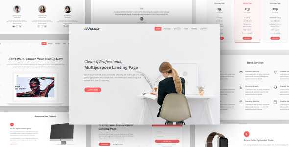 Vakavia v1.0 - Multipurpose Landing Page Template