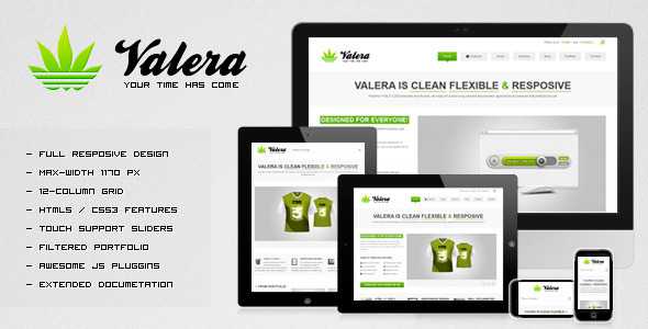 VALERA v1.5 - Responsive HTML Template