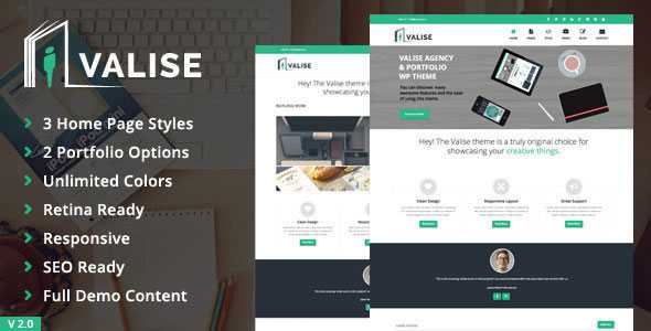 Valise - Themeforest Agency / Personal Portfolio Theme