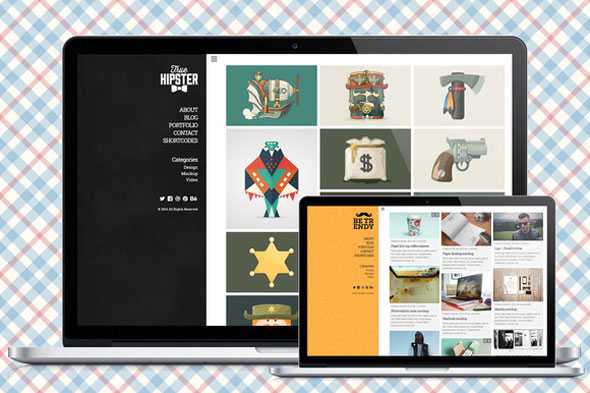 Vanz - Creativemarket Portfolio WordPress Theme