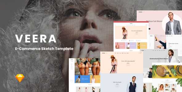 Veera v1.0 - Multipurpose eCommerce Sketch Templates