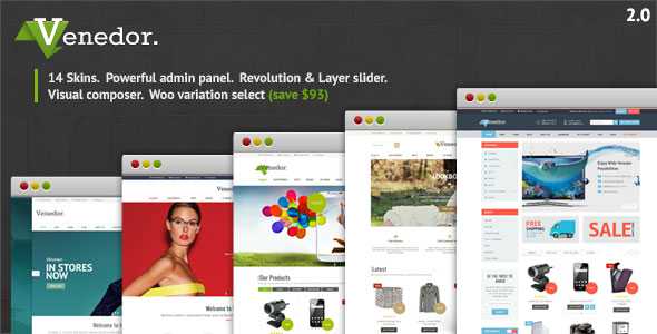 Venedor v2.0.3 - Ultimate WordPress + WooCommerce Theme