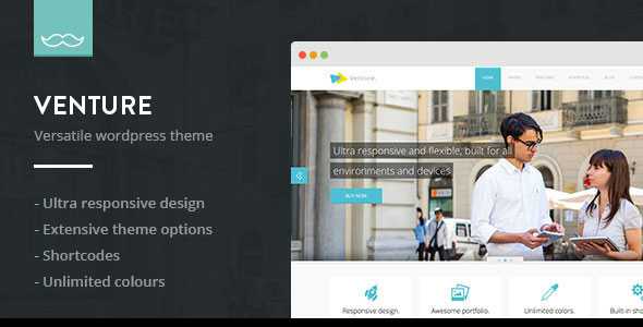 Venture - Themeforest Responsive Corporate & Creative Theme