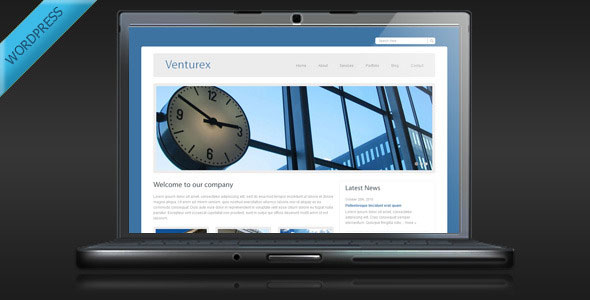 VENTUREX - THEMEFOREST MINIMALIST BUSINESS WORDPRESS THEME