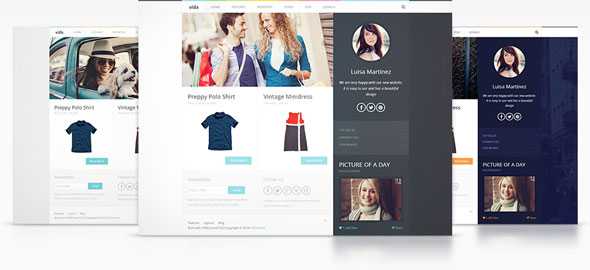 Vida - Yootheme Joomla Template