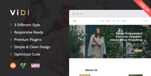 ViDi v1.1.2 - Multi-Purpose Corporate WordPress Theme