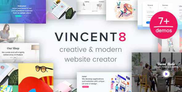 Vincent Eight v1.0 - Responsive Multipurpose WordPress Theme