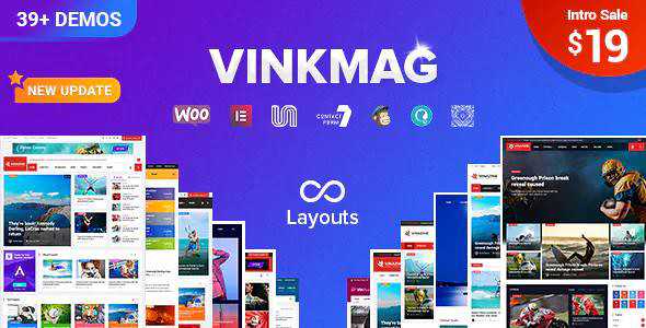 Vinkmag v1.5.2 - Multi-concept Creative Newspaper