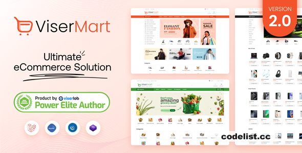 ViserMart v2.3 - Ecommerce Shopping Platform - nulled