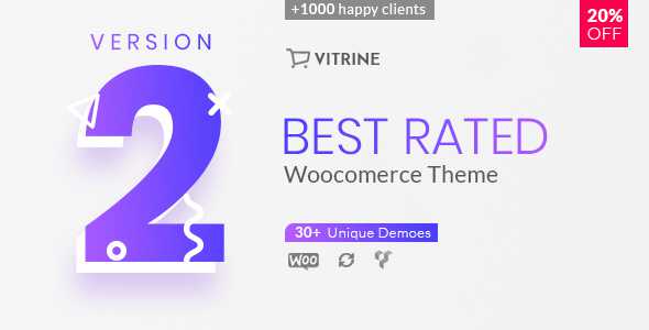 Vitrine v2.0 - WooCommerce WordPress Theme