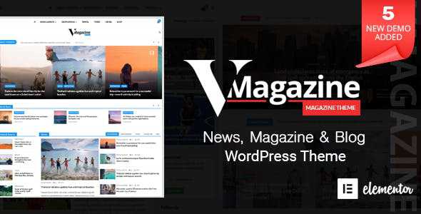 Vmagazine v1.1.7 - Blog, NewsPaper, Magazine Themes