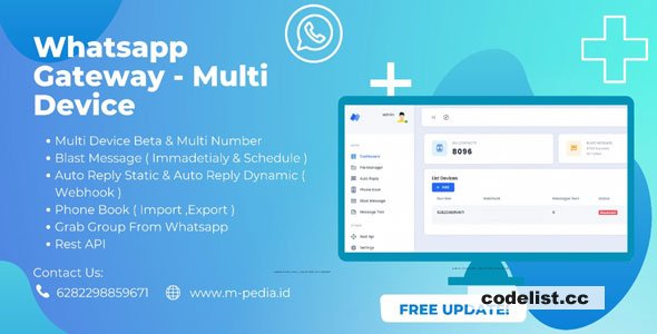 Wa Gateway - Multi device BETA - MPWA MD v9.6.0