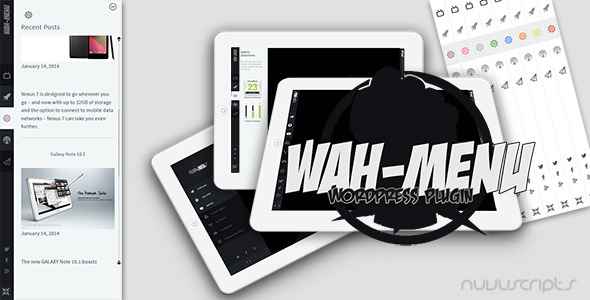 Wah-Menu For Wordpress v2.0