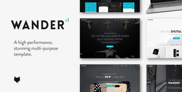 Wander v1.1.2 - The Multi-Purpose Template