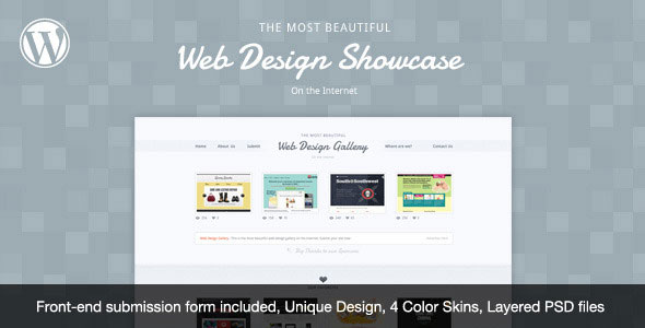 WEB DESIGN SHOWCASE - THEMEFOREST WORDPRESS THEME