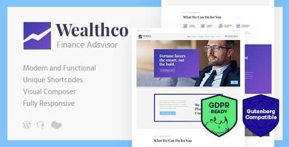 WealthCo v1.1 - Business & Financial Consulting Theme