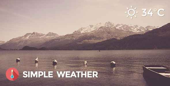Weather v4.3.3 - Simple WordPress Shortcode & Widget