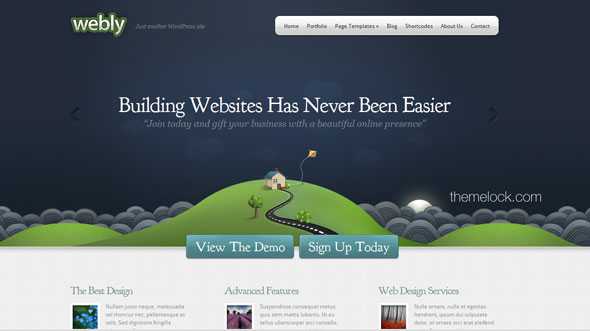 Webly ElegantThemes WordPress Theme